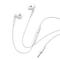 Baseus Encok H17 3.5mm lateral in-Ear Wired Earphone White