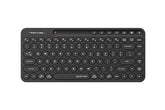 FBK36C AS A4tech Fstyler Bluetooth & 2.4G Rechargeable Keyboard USB Black US Layout