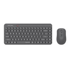 FG3200 Air2 A4tech Fstyler 2.4G Wireless QuietKey Compact Combo Set(FGK32+FG16S Air2) ,Grey,US Layout