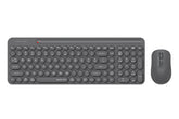 FG3300 Air2 A4tech Fstyler 2.4G Wireless Power-Saving QuietKey 2-Zone Combo Set, (FGK33+FG16S Air2) Grey,US Layout