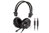 HS-28i A4Tech Headphone 4-Pin Black without Cable Adapter