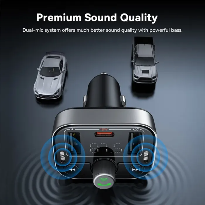 Baseus Car FM Transmitter | S-09 Pro Series