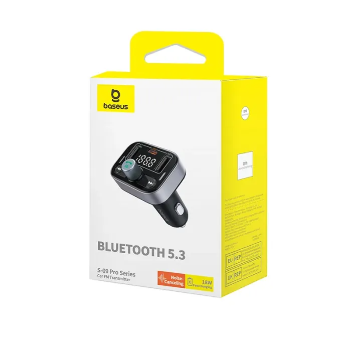 Baseus Car FM Transmitter | S-09 Pro Series