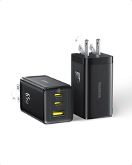 Baseus GaN5 Pro Fast Charger 2C+U 65W CN Wall Charger