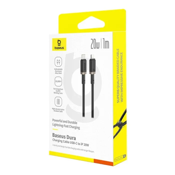 Baseus Dura Charging Cable USB-C to iP 20W 1m/2m