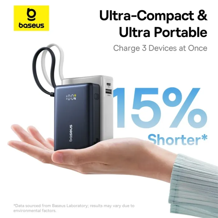 Baseus PicoGo Digital Display Power Bank 10000mAh 45W