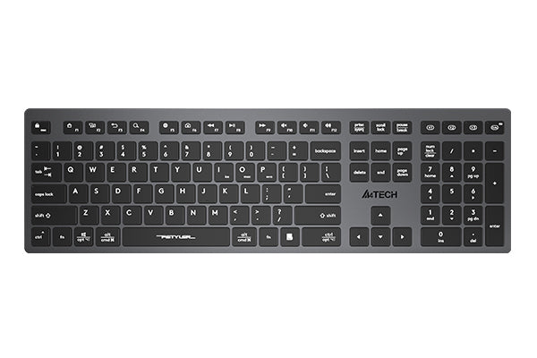 FBX50C A4tech Fstyler Bluetooth & 2.4G Scissor Switch Keyboard, US Layout