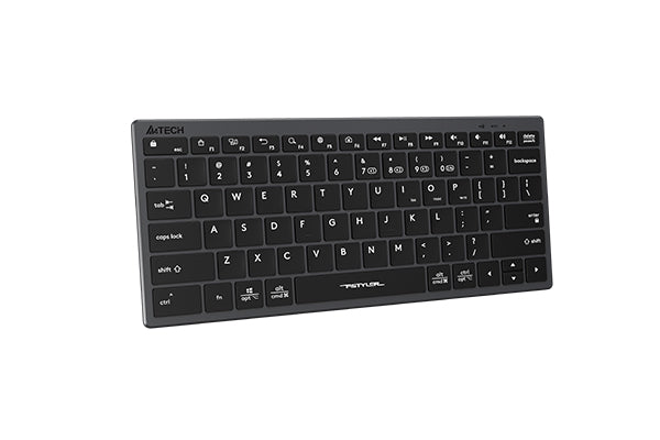 FBX51C A4tech Fstyler Bluetooth & 2.4G Scissor Switch Compact Keyboard Type C, US Layout