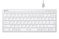 FBX51C A4tech Fstyler Bluetooth & 2.4G Scissor Switch Compact Keyboard Type C, US Layout
