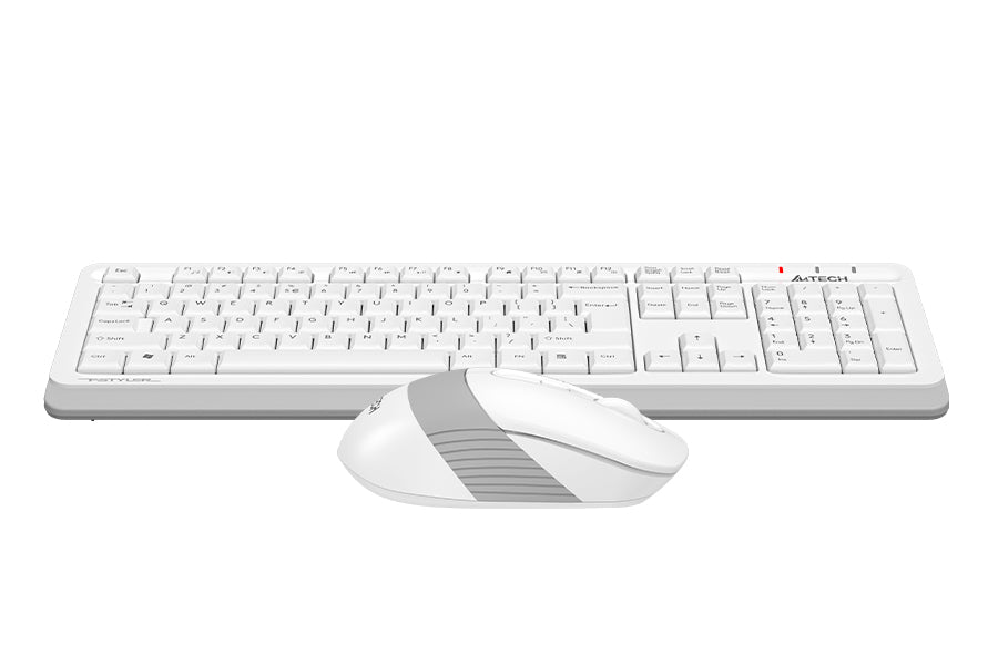 FG1010S A4tech Fstyler Wireless Combo Set ( FGK10+FG10S Silent Click) Grey, US Layout