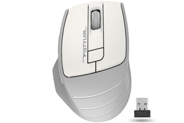 FG30S A4tech Fstyler Wireless Silent Click Mouse USB Grey