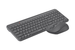 FG3300 Air2 A4tech Fstyler 2.4G Wireless Power-Saving QuietKey 2-Zone Combo Set, (FGK33+FG16S Air2) Grey,US Layout