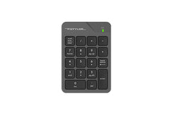 FGK21C A4tech Fstyler 2.4G Wireless Rechargeable Numeric Keypad USB Black+Blue Receiver+Type Adapter