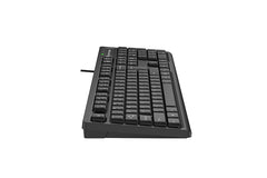 FK12 A4tech Fstyler FN Multimedia Wired Keyboard USB Black,US Layout