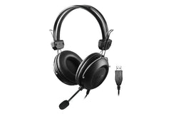 HU-35 A4Tech Headphone USB Black