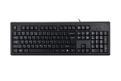 KR-83 A4tech Comfortkey Wired Keyboard USB (Black) US Layout