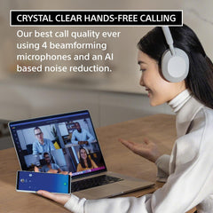 Sony WH-1000XM6 The Best Noise Canceling Wireless Headphones, HD NC Processor QN3, 12 Microphones, Adaptive NC Optimizer, Mastered by Engineers, Studio-Quality, 30-Hour Battery, Black